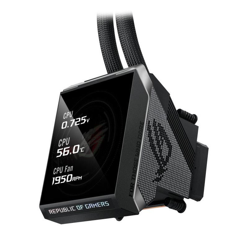 ASUS ROG Strix SLC IV 360 ARGB LCD Processeur Kit de refroidissement du liquide 12 cm Noir 1 pièce(s) · Watercooling · Inf... (image 11)