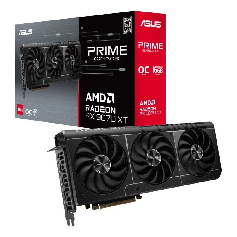 ASUS Prime -RX9070XT-O16G AMD Radeon RX 9070 XT 16 Go GDDR6 · Cartes graphiques · Informat Systems Strasbourg (image 13)