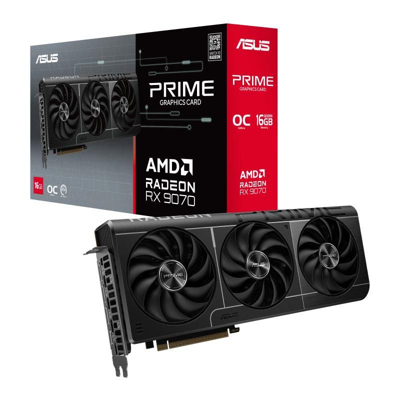 ASUS Prime -RX9070-O16G AMD Radeon RX 9070 16 Go GDDR6 · Cartes graphiques · Informat Systems Strasbourg (image 13)