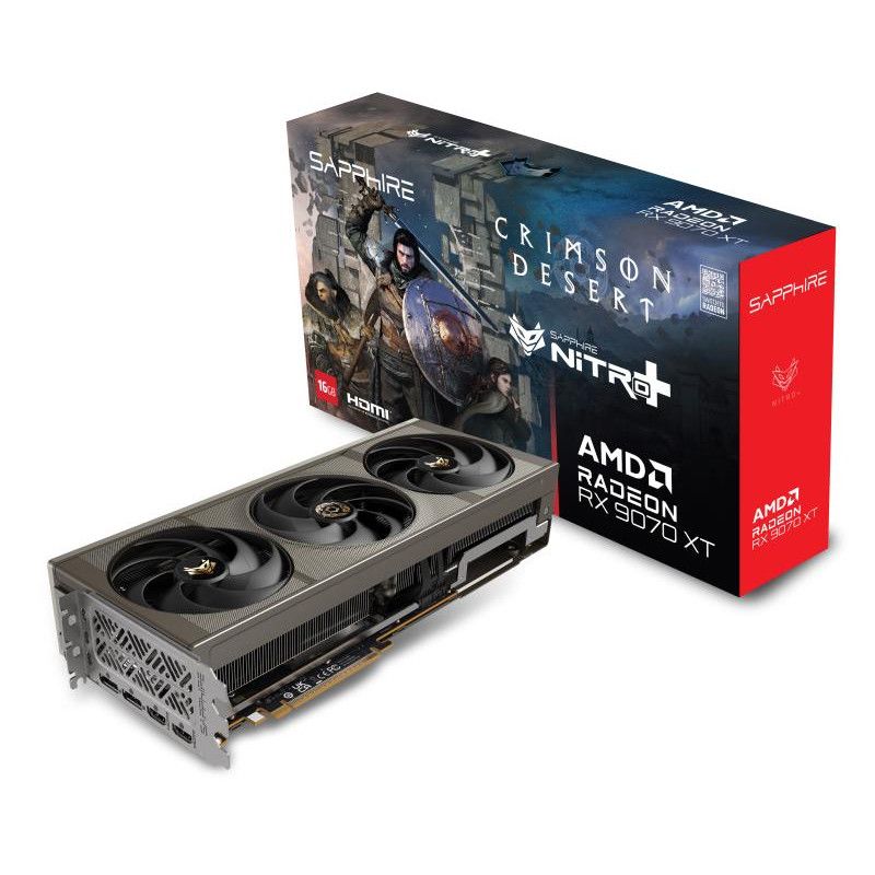 Sapphire NITRO+ AMD Radeon RX 9070 XT OC Crimson Desert Edition 16 Go GDDR6 · Cartes graphiques · Informat Systems Strasbourg (image 7)