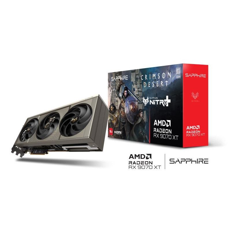 Sapphire NITRO+ AMD Radeon RX 9070 XT OC Crimson Desert Edition 16 Go GDDR6 · Cartes graphiques · Informat Systems Strasbourg (image 8)
