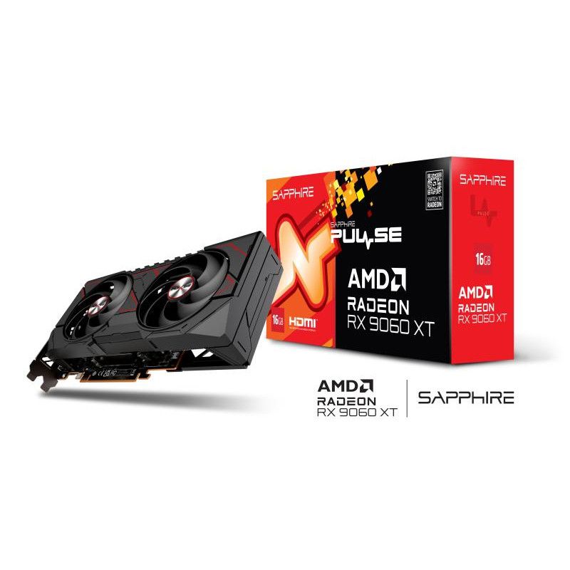 Sapphire PULSE AMD Radeon RX 9060 XT 16GB GPU 16 Go GDDR6 · Cartes graphiques · Informat Systems Strasbourg (image 9)