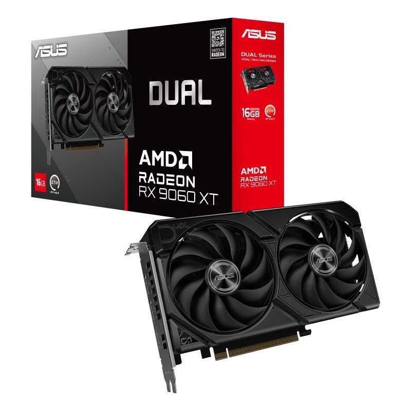 ASUS Dual -RX9060XT-16G AMD Radeon RX 9060 XT 16 Go GDDR6 · Cartes graphiques · Informat Systems Strasbourg (image 13)