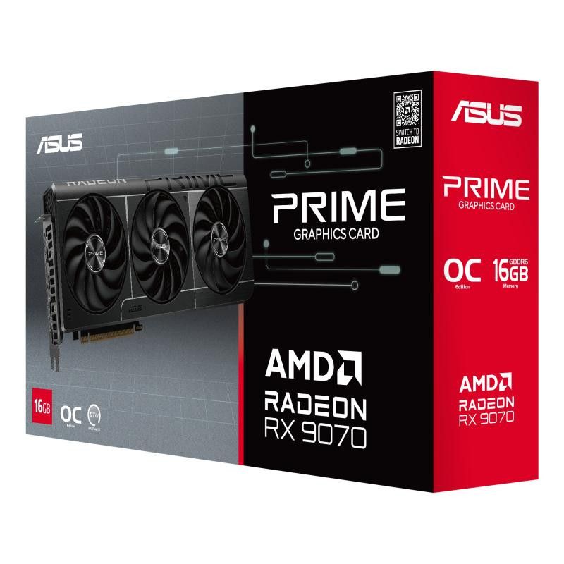 ASUS Prime -RX9070-O16G-EVO AMD Radeon RX 9070 16 Go GDDR6 · Cartes graphiques · Informat Systems Strasbourg (image 12)