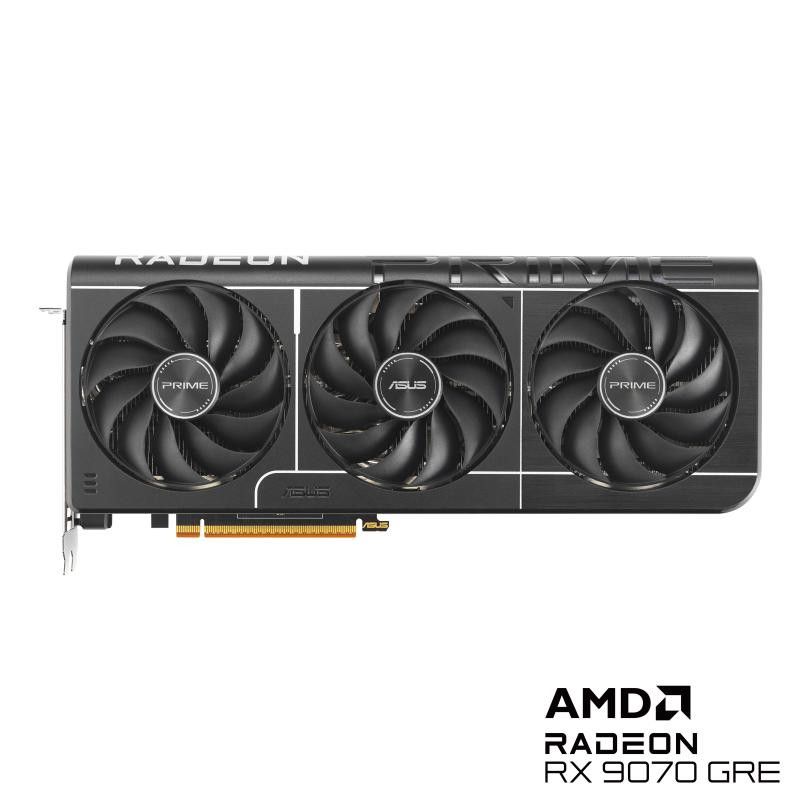 ASUS Prime -RX9070GRE-O12G AMD Radeon RX 9070 GRE 12 Go GDDR6 · Cartes graphiques · Informat Systems Strasbourg