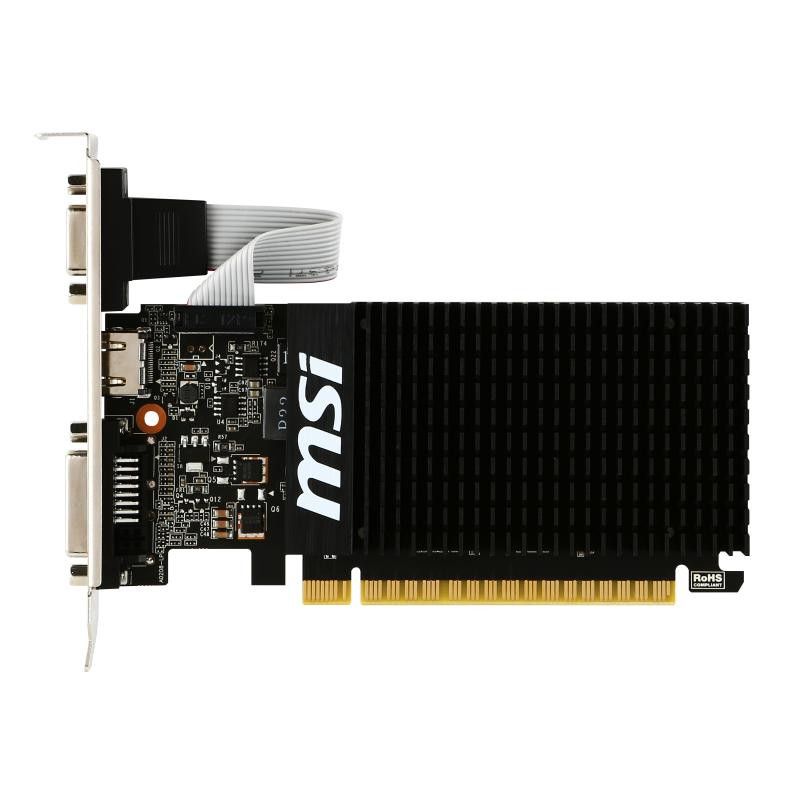 MSI GT 710 2GD3H LP carte graphique NVIDIA GeForce GT 710 2 Go GDDR3 · Cartes graphiques · Informat Systems Strasbourg (image 4)
