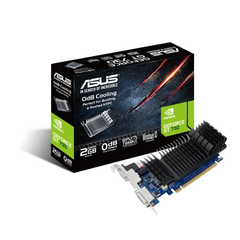 ASUS GT730-SL-2GD5-BRK NVIDIA GeForce GT 730 2 Go GDDR5 · Cartes graphiques · Informat Systems Strasbourg (image 2)