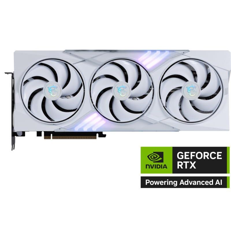 MSI GAMING GEFORCE RTX 5080 16G TRIO OC WHITE carte graphique NVIDIA 16 Go GDDR7 · Cartes graphiques · Informat Systems St... (image 4)
