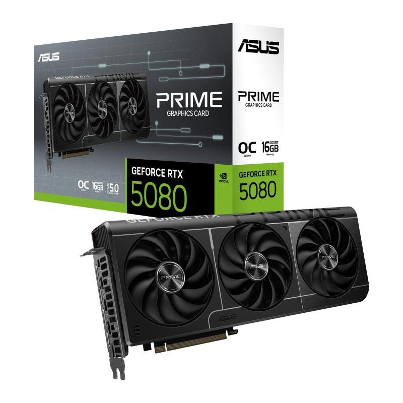 ASUS Prime -RTX5080-O16G NVIDIA GeForce RTX 5080 16 Go GDDR7 · Cartes graphiques · Informat Systems Strasbourg (image 11)