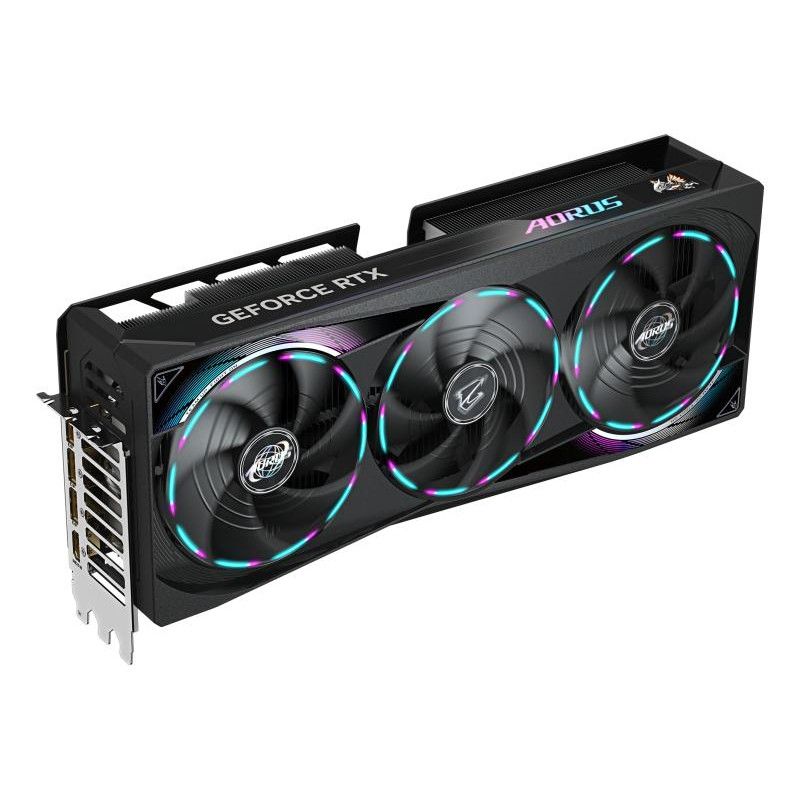 GIGABYTE AORUS GeForce RTX 5080 MASTER 16G Carte Graphique - 16GB GDDR7, 256 bits, PCI-E 5.0, 2805MHz Core Clock, 3 x Disp... (image 5)