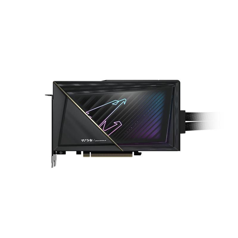 GIGABYTE AORUS GeForce RTX 5080 XTREME WATERFORCE 16G Carte Graphique - 16 Go GDDR7, 256 bits, PCI-E 5.0, 2805MHz Core Clo... (image 4)