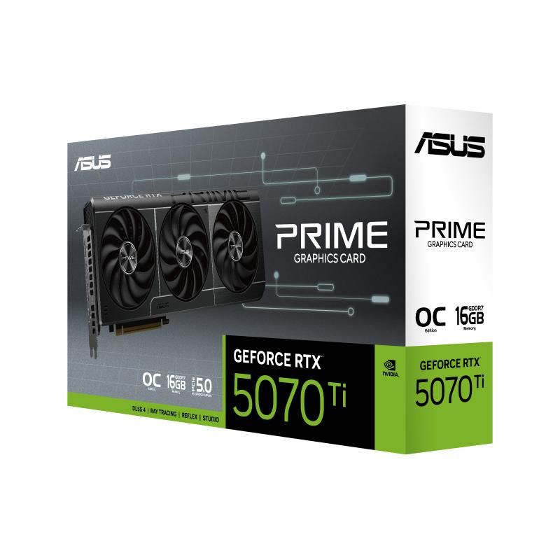 ASUS Prime -RTX5070TI-O16G NVIDIA GeForce RTX 5070 Ti 16 Go GDDR7 · Cartes graphiques · Informat Systems Strasbourg (image 13)