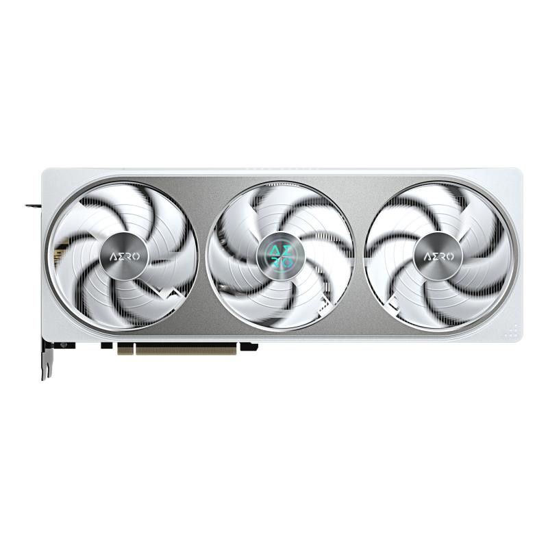 GIGABYTE GeForce RTX 5070 AERO OC 12G Carte Graphique - 12 Go GDDR7, 192 bits, PCI-E 5.0, 2625 MHz Core Clock, 3 x DP 2.1a... (image 2)