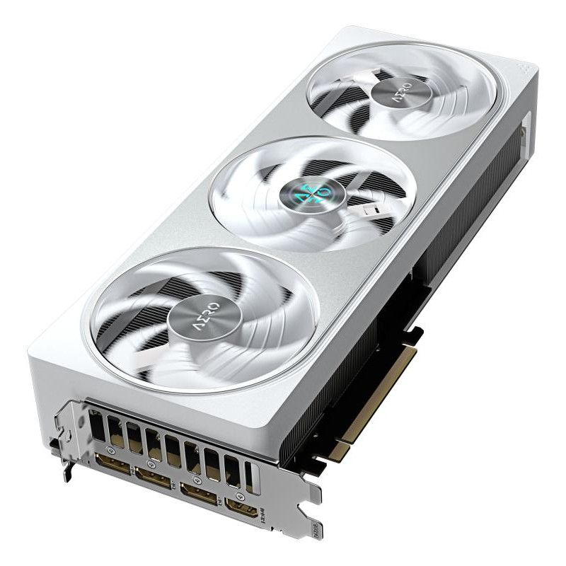 GIGABYTE GeForce RTX 5070 AERO OC 12G Carte Graphique - 12 Go GDDR7, 192 bits, PCI-E 5.0, 2625 MHz Core Clock, 3 x DP 2.1a... (image 4)