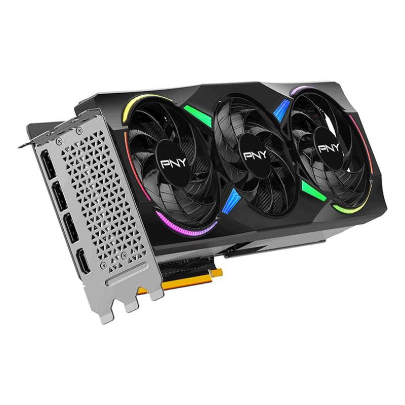 PNY GeForce RTX 5070Ti 16GB ARGB Overclocked Triple Fan · Cartes graphiques · Informat Systems Strasbourg (image 2)