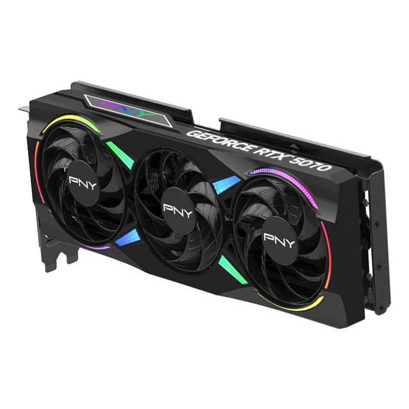 PNY GeForce RTX 5070 12GB ARGB Overclocked Triple Fan · Cartes graphiques · Informat Systems Strasbourg (image 4)