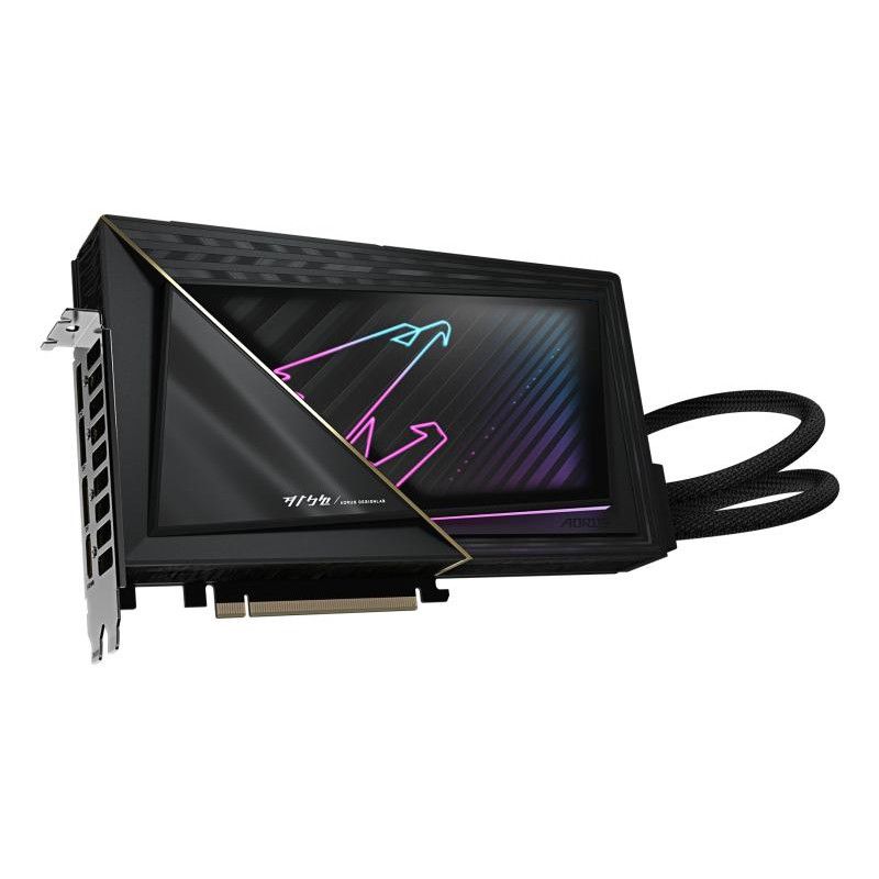 GIGABYTE AORUS GeForce RTX 5090 XTREME WATERFORCE 32G Carte Graphique - 32 Go GDDR7, 512 bits, PCI-E 5.0, 2655 MHz Fréquen... (image 4)