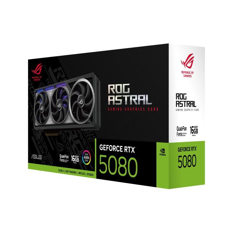 ASUS ROG Astral - -RTX5080-16G-GAMING NVIDIA GeForce RTX 5080 16 Go GDDR7 · Cartes graphiques · Informat Systems Strasbourg (image 15)