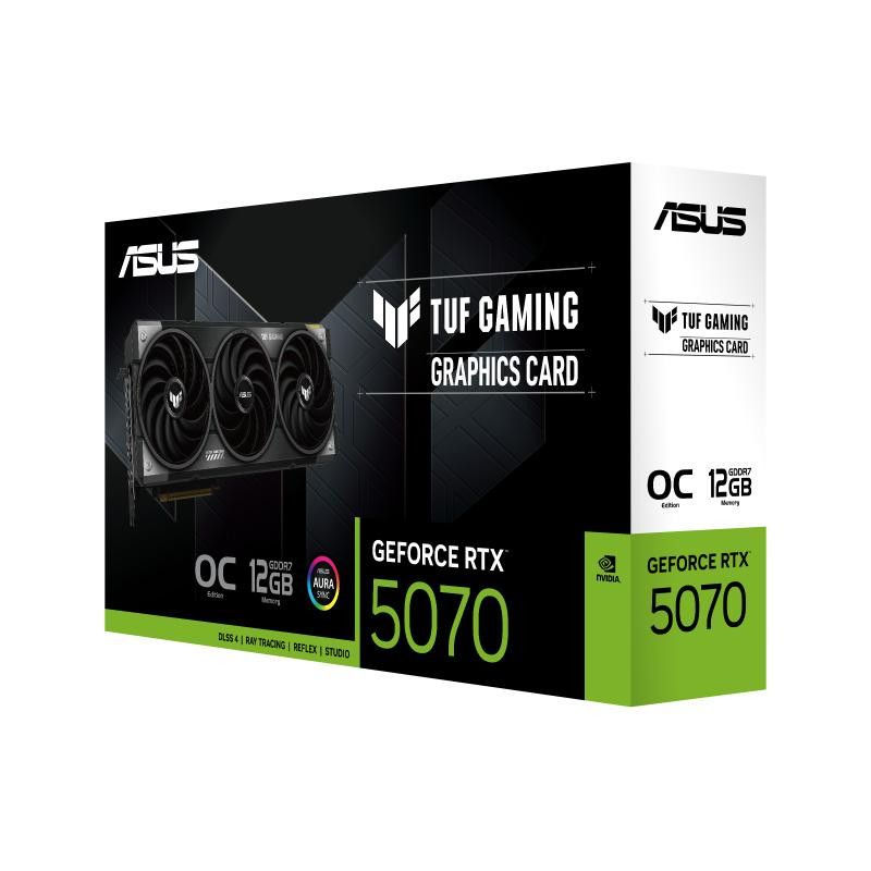 ASUS TUF Gaming TUF-RTX5070-O12G-GAMING NVIDIA GeForce RTX 5070 12 Go GDDR7 · Cartes graphiques · Informat Systems Strasbourg (image 11)