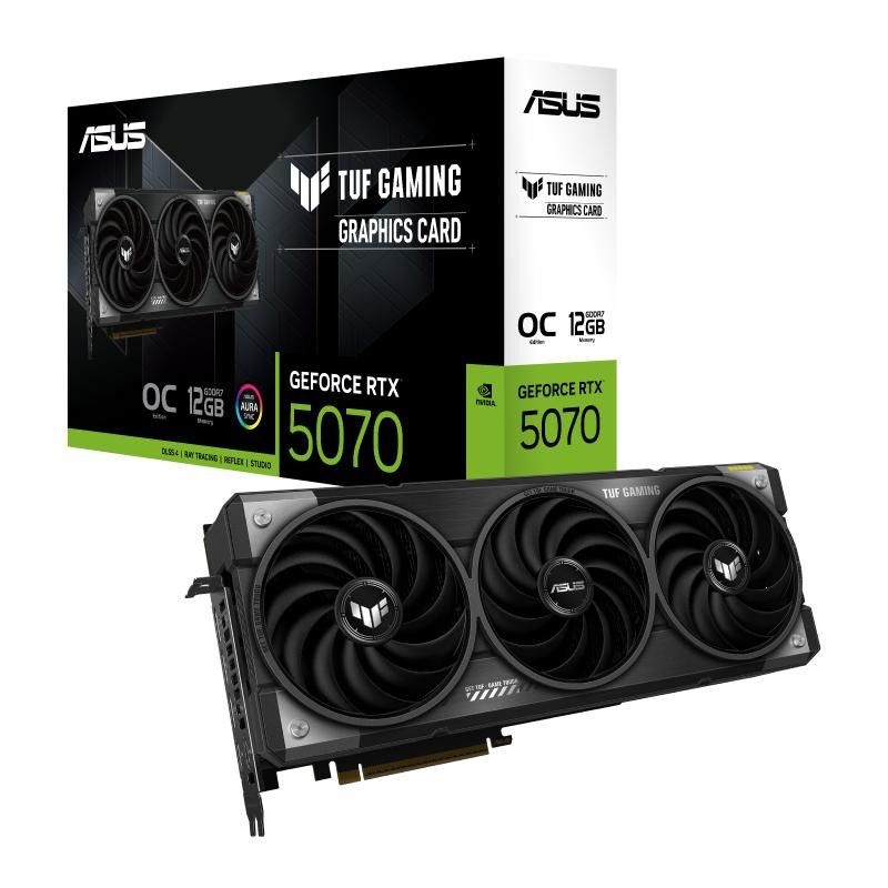 ASUS TUF Gaming TUF-RTX5070-O12G-GAMING NVIDIA GeForce RTX 5070 12 Go GDDR7 · Cartes graphiques · Informat Systems Strasbourg (image 10)