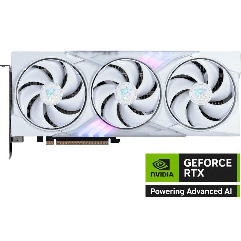 MSI GAMING GeForce RTX 5060 TI 16G TRIO OC WHITE NVIDIA 16 Go GDDR7 · Cartes graphiques · Informat Systems Strasbourg