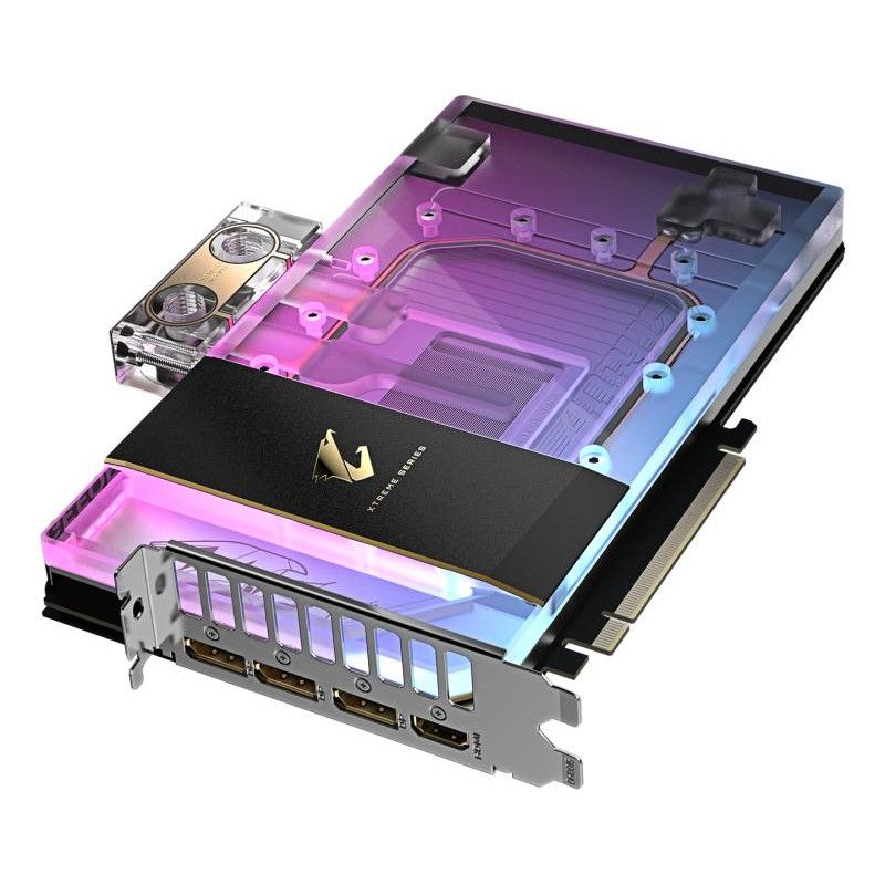 GIGABYTE AORUS GeForce RTX 5090 XTREME WATERFORCE WB 32G Carte Graphique - 32 Go GDDR7, 512 bits, PCI-E 5.0, 2655 MHz Fréq... (image 4)
