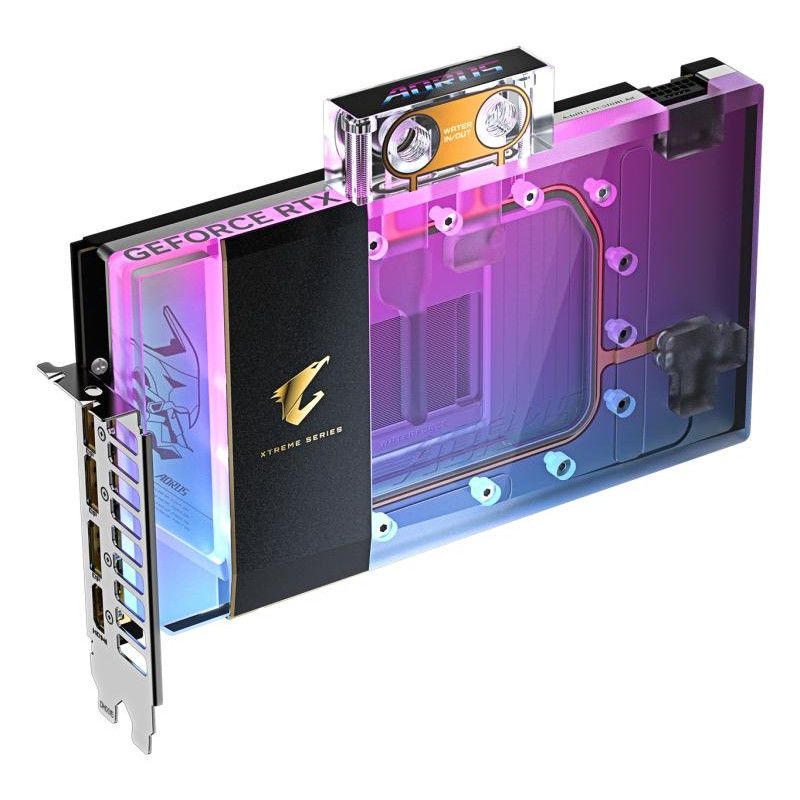 GIGABYTE AORUS GeForce RTX 5090 XTREME WATERFORCE WB 32G Carte Graphique - 32 Go GDDR7, 512 bits, PCI-E 5.0, 2655 MHz Fréq... (image 5)