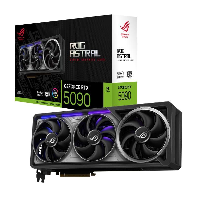 ASUS ROG Astral - -RTX5090-32G-GAMING NVIDIA GeForce RTX 5090 32 Go GDDR7 · Cartes graphiques · Informat Systems Strasbourg (image 14)