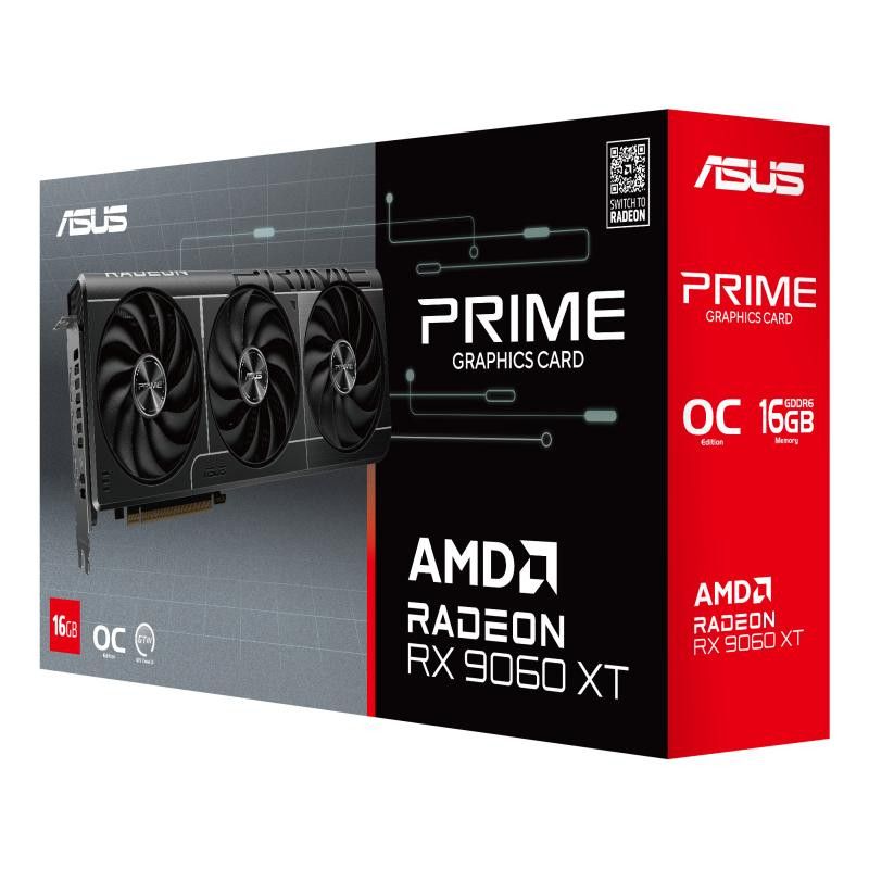 ASUS Prime Radeon RX 9060 XT O16G AMD 16 Go GDDR6 · Cartes graphiques · Informat Systems Strasbourg (image 9)