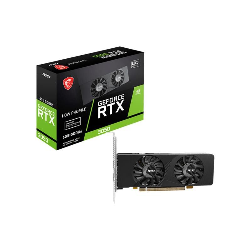MSI GEFORCE RTX 3050 LP E 6G OC carte graphique NVIDIA 6 Go GDDR6 · Cartes graphiques · Informat Systems Strasbourg