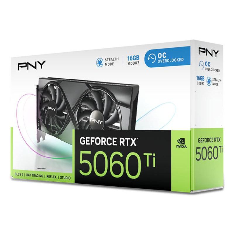 PNY GeForce RTX 5060 Ti OC NVIDIA 16 Go GDDR7 · Cartes graphiques · Informat Systems Strasbourg (image 9)