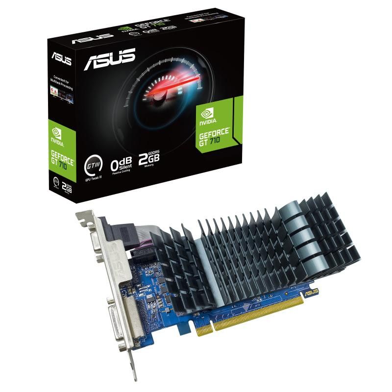 ASUS GT710-SL-2GD5-BRK-EVO NVIDIA GeForce GT 710 2 Go GDDR5 · Cartes graphiques · Informat Systems Strasbourg (image 4)