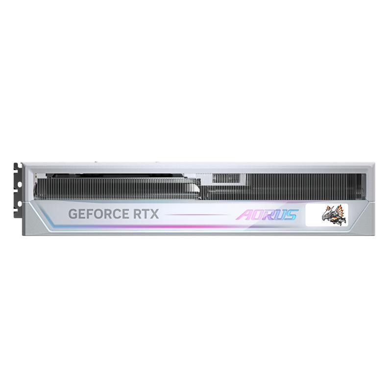 GIGABYTE AORUS GeForce RTX 5090 STEALTH ICE 32G Carte Graphique - 32GB GDDR7, 512bit, PCI-E 5.0, 2655MHz Fréquence du c?ur... (image 8)