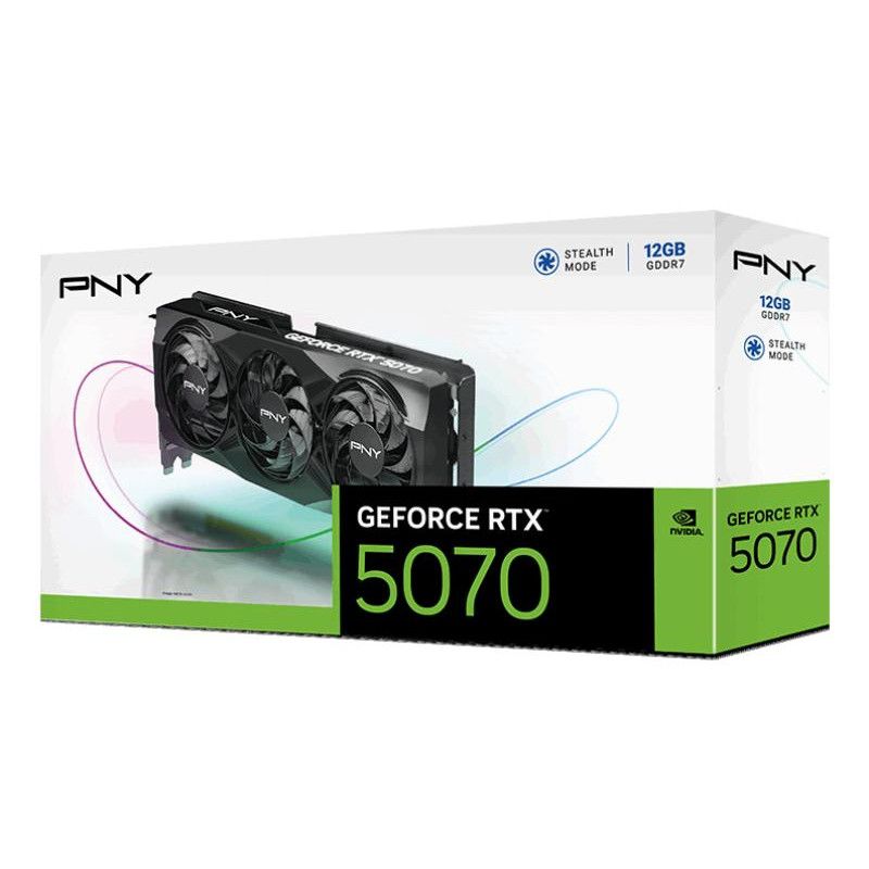 PNY GEFORCE RTX 5070 12GB Triple Fan DLSS 4 · Cartes graphiques · Informat Systems Strasbourg (image 9)