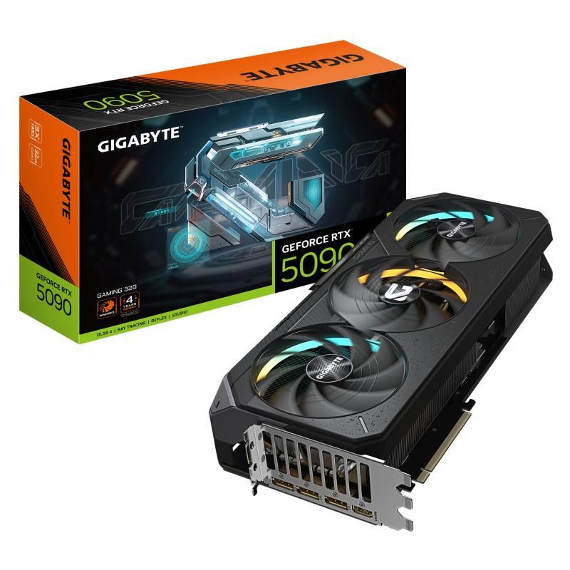 GIGABYTE GeForce RTX 5090 GAMING 32G Carte Graphique - 32 Go GDDR7, 512 bits, PCI-E 5.0, 2407MHz Core Clock, 3 x DP 2.1a, ...