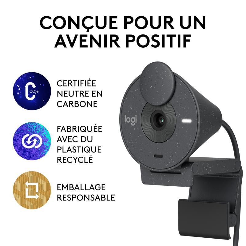 Logitech Brio 300 · Webcam · Informat Systems Strasbourg (image 14)