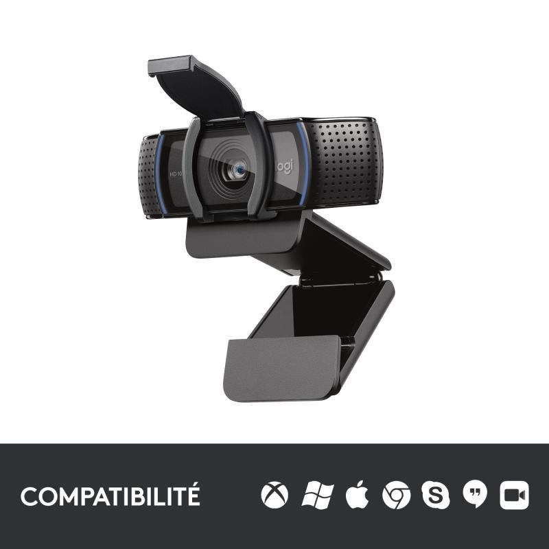 Logitech HD PRO Webcam C920S Noir *960-001252 · Informat Systems Strasbourg (image 15)